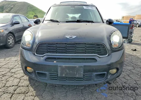 2014 Mini Cooper S Countryman z USA, uszkodzony, nr VIN WMWZC3C58EWP28061